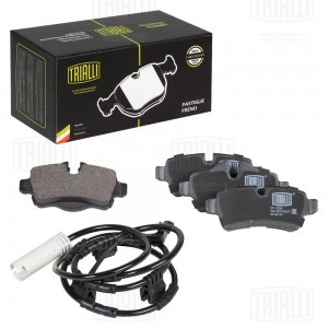 Колодки торм. Mini Cooper (06-)/Clubman (07-) диск. зад. (в компл. с датчиком) ( PF4294 TRIALLI