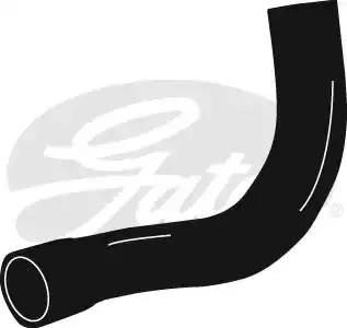 Изогнутый патрубок системы охлаждения 3881 GATES