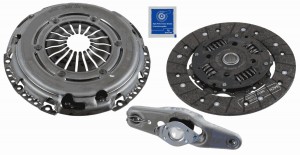 Ком/кт сцепления [220 mm] [с выж.+ вилка + направл.] 3000 950 074 SACHS
