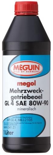 4866 Meguin Мин. тр.масло Megol Mehrzweck-Getriebeoel 80W-90 GL-4 (1л) 4866 MEGUIN