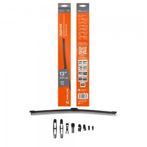 Щетка стеклоочистителя задняя бескаркасная 325мм (13) 8 адаптеров AWB-R-325 AIRLINE