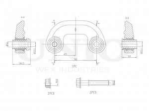 Стойка стабилизатора передняя правая SSP-50097 UNIO