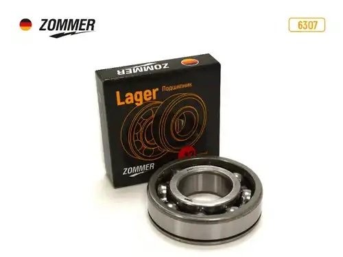 Подшипник 6307 вала первичного КПП ГАЗель Бизнес (50307) 6307 ZOMMER