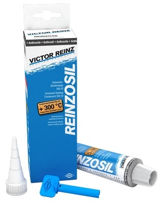 ГЕРМЕТИК УНИВЕРСАЛЬНЫЙ REINZOSIL (СЕРЫЙ) 70мл ( - 50 C до + 320С) 703141410 VICTOR REINZ