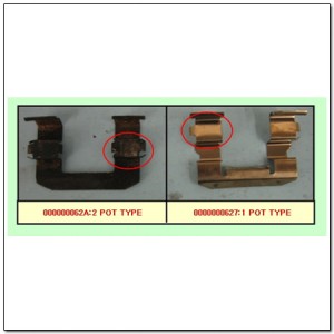 Пружина SSANGYONG Actyon (06-),Kyron (05-),Rexton (03-),Stavic (13-) колодок тор 000000062A SSANG YONG