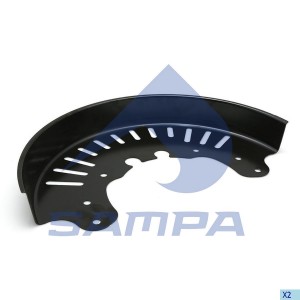 Щиток VOLVO пылезащитный заднего тормоза SAMPA 035026 SAMPA
