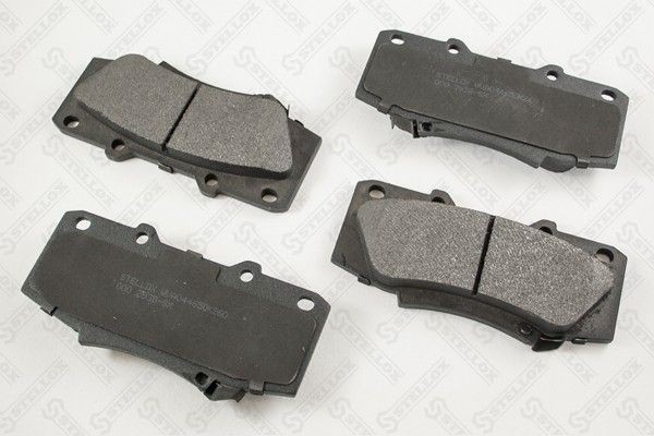 колодки дисковые передние ! с антискрип. пластинами\ Toyota Hilux 2.5D/2.5-3.0D- 000-393B-SX STELLOX