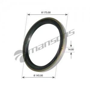 Сальник 145*175*14 GR178 MANSONS