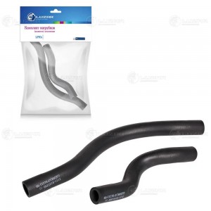 Комплект патрубков отопит. (2шт.) 2111 LPKh01211 LPKH 01211 LUZAR