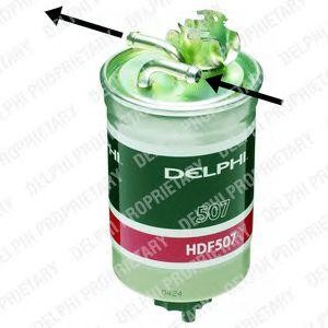Фильтр топливный HDF507 HDF507 DELPHI