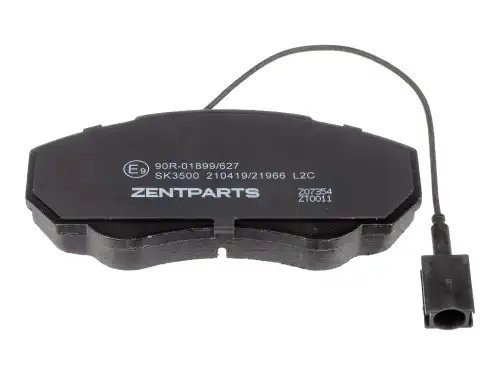 колодки дисковые передние Z07354 ZENTPARTS
