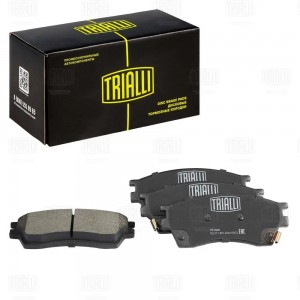 Колодки тормозные FAW X80 передние TRIALLI PF 2348 TRIALLI