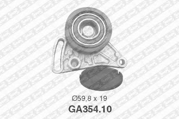 ролик натяжной! с кондиционером\ Audi A4/A6, VW Passat 1.6/1.8/1.9TDi 95> GA35410 NTN SNR