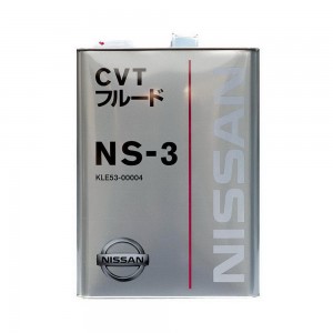 NISSAN CVT FLUID NS-3 4Л NISSAN CVT Fluid NS-3 (Продукт заменяет CVT NS-2) KLE5300004 NISSAN