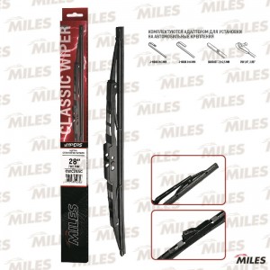 Щетка стеклоочистителя каркасная 700 мм (28 дюймов) (адаптеры HOOK 9x3/9x4) CWC2 CWC28AC MILES