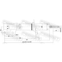 Амортизатор передний правый HYUNDAI ACCENT 11 (2010-2014) [K1] 12110-022FR 12110022FR FEBEST