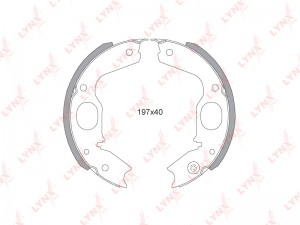 Колодки тормозные задние подходит для MITSUBISHI L400 2.4-2.5D 95-05 / Pjero I/I BS-5505 LYNXAUTO