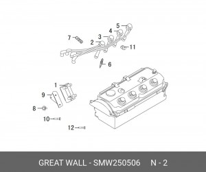 GREAT WALL HOVER H3 (2010>) SMW250506 GREAT WALL