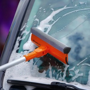 Щетка для мытья автомобиля 75-125 см AIRLINE с водосгоном, складная, телескопиче ABGN007 AIRLINE