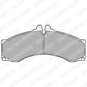 LP1046 колодки дисковые п. !\ MB Sprinter 408D-412D, VW LT46 2.3-2.8TDi 96> LP1046 DELPHI