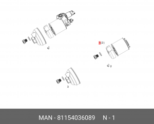 Фил. элемент AdBlue Phenolfrei 81154036089 MAN