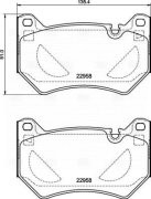 Колодки торм. Audi Q5 (16-) диск. перед. (PF 1005) PF1005 TRIALLI