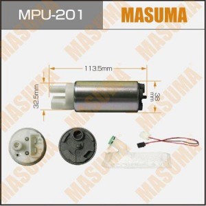 насос топливный электрический!\ Infiniti FX 35/45 02> MPU-201 MASUMA