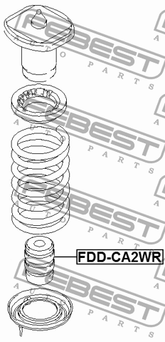 Отбойник задн амортизатора FORD MONDEO CA2 2007-2014 FDD-CA2WR FDD-CA2WR FEBEST