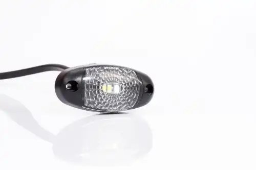 фонарь габаритный! белый LED 72x34 с проводом 0.5м\ FT025BLED FRISTOM