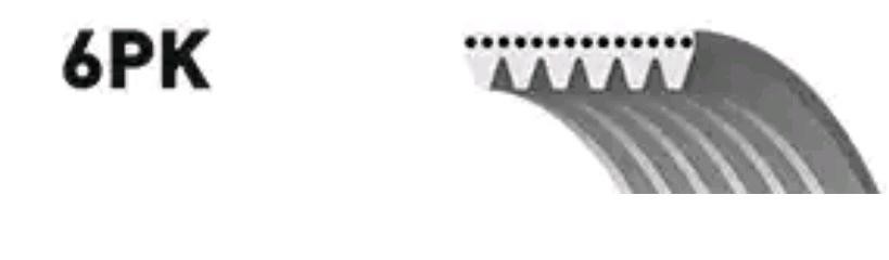 Поликлиновой ремень 6PK1210 (8653-10244) 6-PK-1210 GATES
