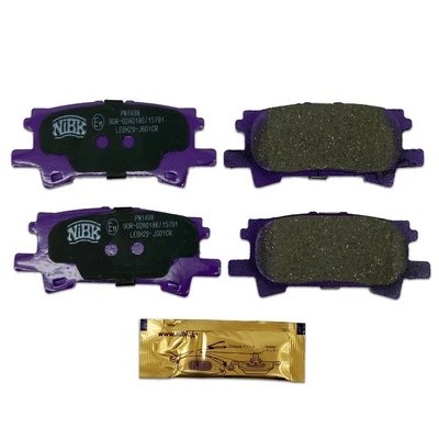 Колодки тормозные LEXUS RX300 (03-) задние (4шт.) NIBK PN1498 NIBK