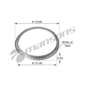 Кольцо ABS MB Actros 100014 MANSONS