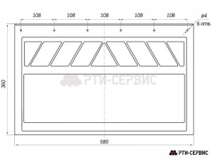 Брызговик мм МАЗ кт шт 1119 RTI SERVIS