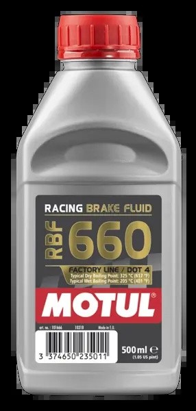 Жидкость тормозная 500мл RBF 660 FL MOTUL 101666 MOTUL