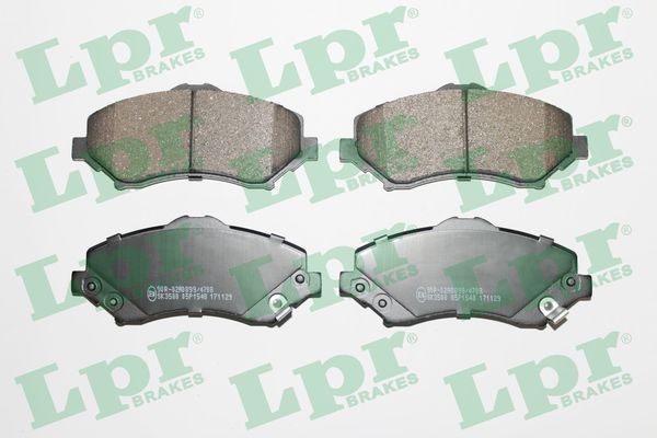 Комплект тормозных колодок 05P1548 05P1548 LPR