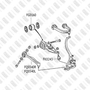 MB W220 4.2-6.0 (см VIN) FK0243 FIXAR