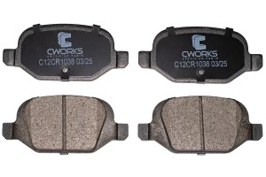 Тормозные колодки задние Low Metallic C12CR1038 C12CR1038 CWORKS