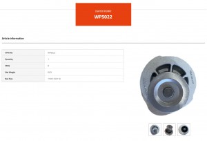 Насос водяной DAEWOO Nexia,Espero CHEVROLET Aveo,Lanos (1.4/1.5 SOHC) 8V VALEO P WP5022 VALEO PHC