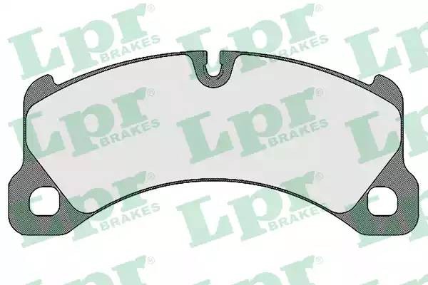 Колодки тормозные дисковые 05P1731 05P1731 LPR
