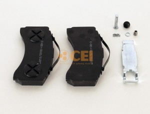 Колодки тормозные WVA29244 (с установочным комплектом) MB Actros MP4 584097 CEI