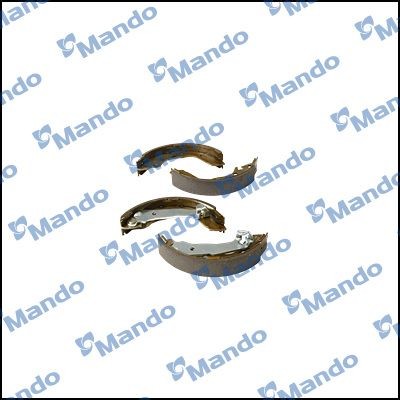 Колодки тормозные HYUNDAI Atos (97-) задние барабанные (4шт.) MANDO MLH08 MANDO