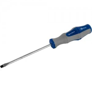 Отвертка шлицевая SL 4.0x100мм ювелирная (сталь CR-V) Ultra Grip КОБАЛЬТ 646249 KOBALT