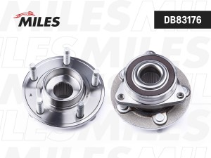 Ступица колеса передняя с подшипником OPEL ASTRA J/CHEVROLET CRUZE R16 d115x 09- DB83176 MILES