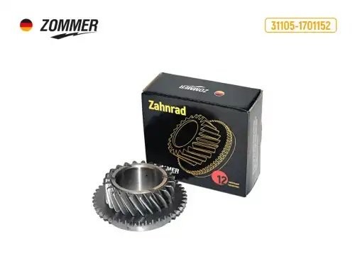 Шестерня КПП 5 передача ГАЗель, ГАЗ Волга, Соболь 2217, 2752 (вал вторичный) н/о 311051701152 ZOMMER