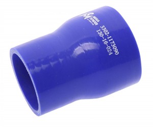 Муфта ГАЗ-3302,ГАЗель Next дв.CUMMINS ISF 2.8 интеркулера (50х63) синий силикон  130-16-024 MEGA POWER