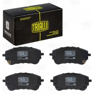 Колодки торм. для а/м Toyota Corolla (19-) диск. перед. (PF 2466) PF 2466 TRIALLI