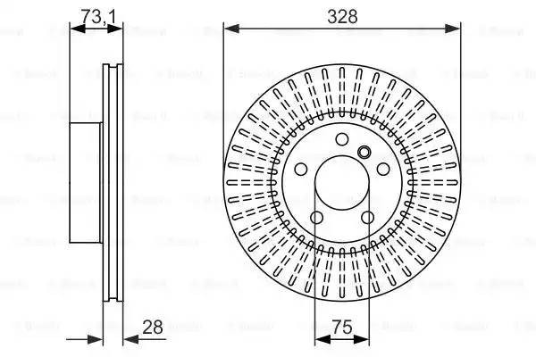 BMW X3 F25 (2010>) 0 986 479 771 BOSCH