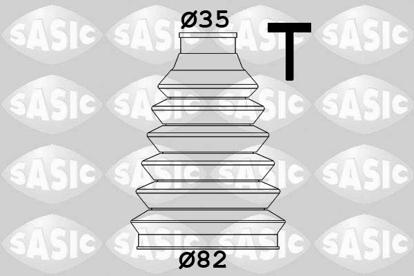 к-кт пыльника ШРУСа наружного!\ Renault R16, Peugeot 304 all <86 2933313 SASIC