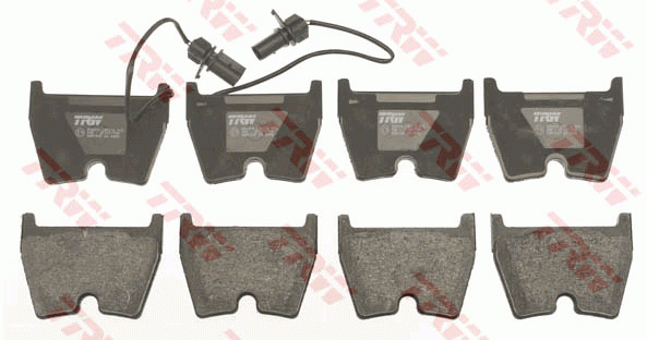 GDB1507 896 02=FDB1664 !колодки дисковые п.\ VW Phaeton 6.0/5.0TDi, Audi A6 4.2  GDB1507 TRW