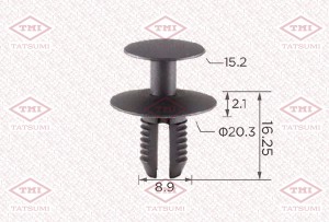 КРЕПЛЕНИЕ ОБШИВКИ BMW MERCEDES BENZ TJB1453 TATSUMI